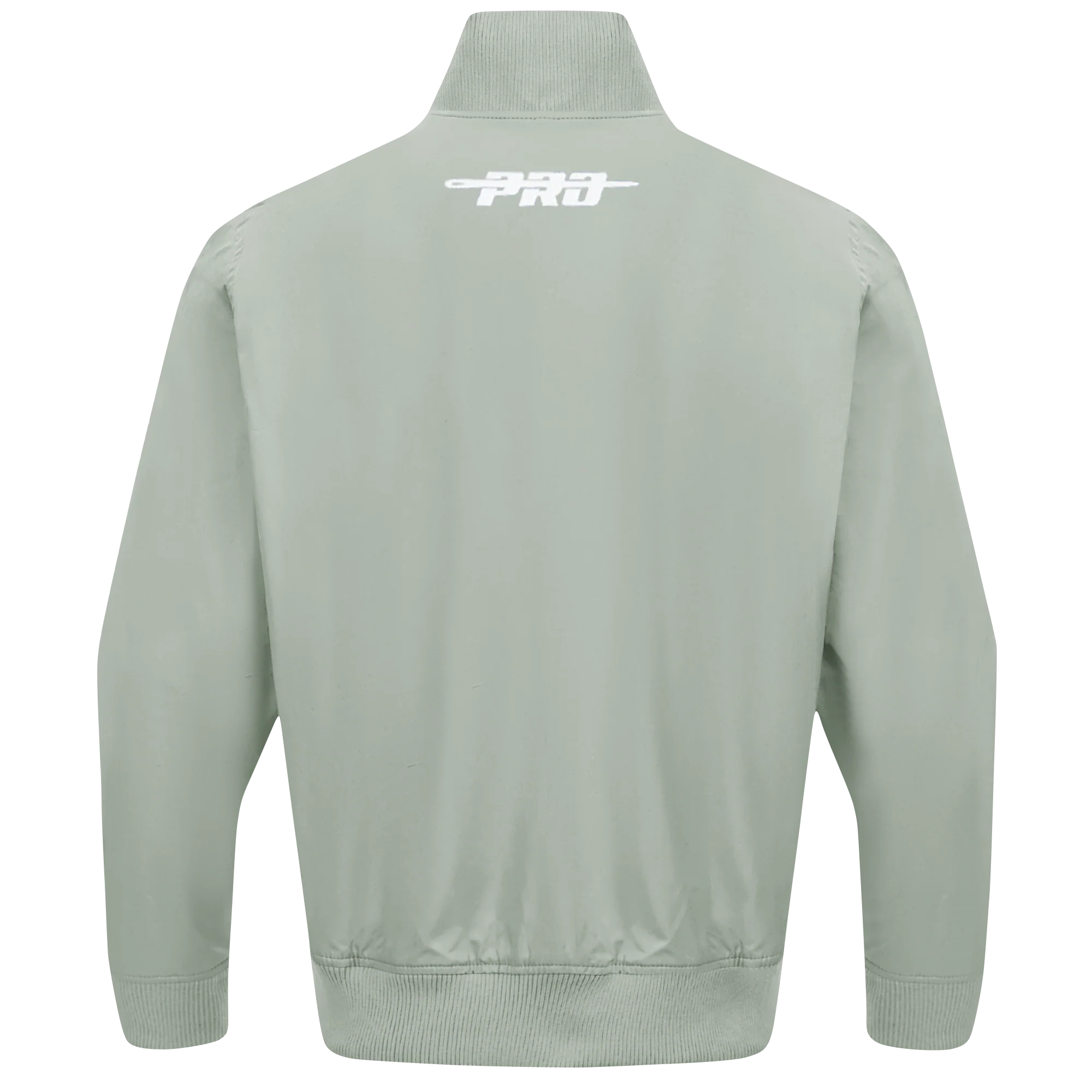 PRO STANDARD CLASSIC CHENILLE WHT LOGO MEN'S TWILL JACKET (MOSS) - Image 3
