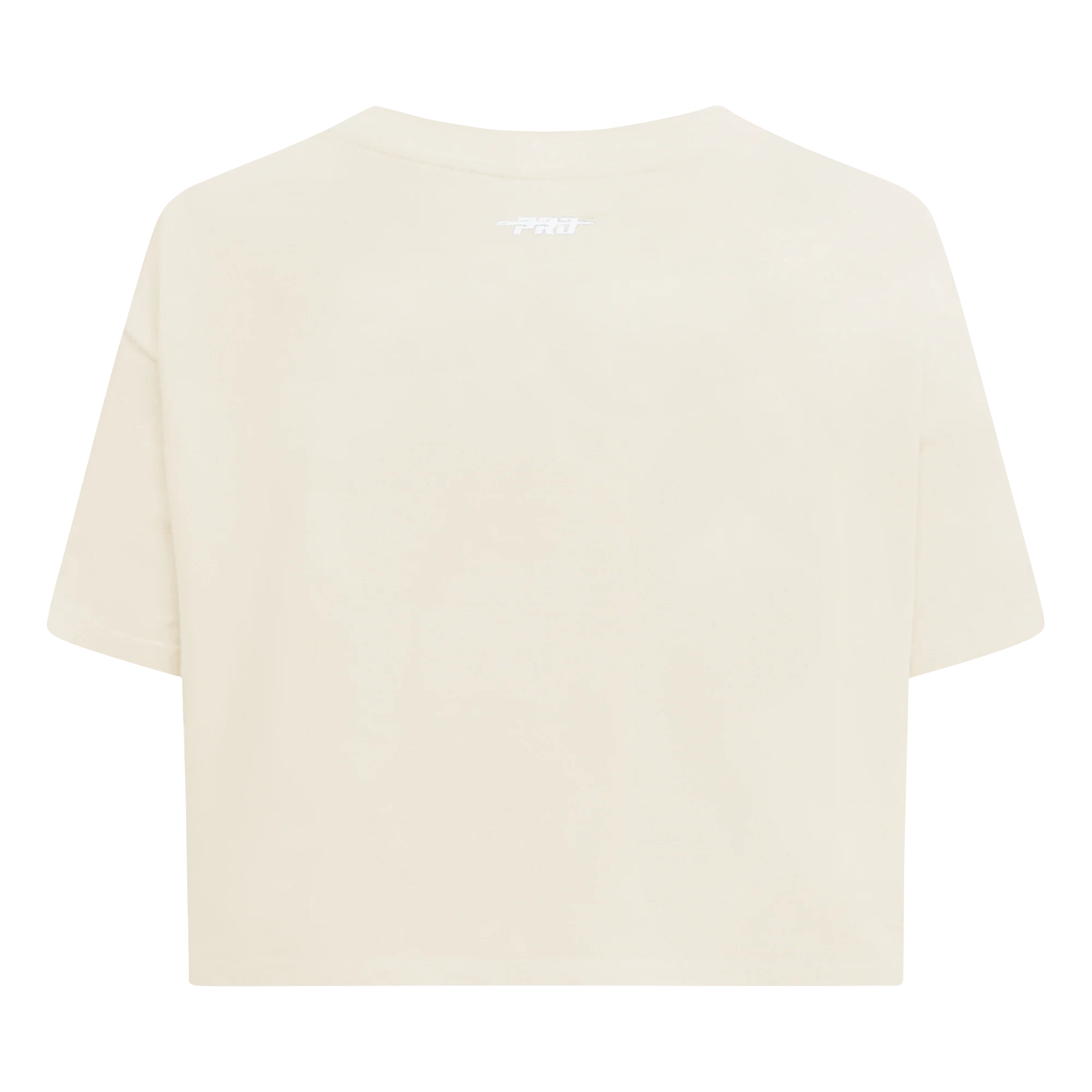 PRO STANDARD CLASSIC CHENILLE WHT LOGO WOMEN'S SJ BOXY TEE (EGGSHELL) - Image 3