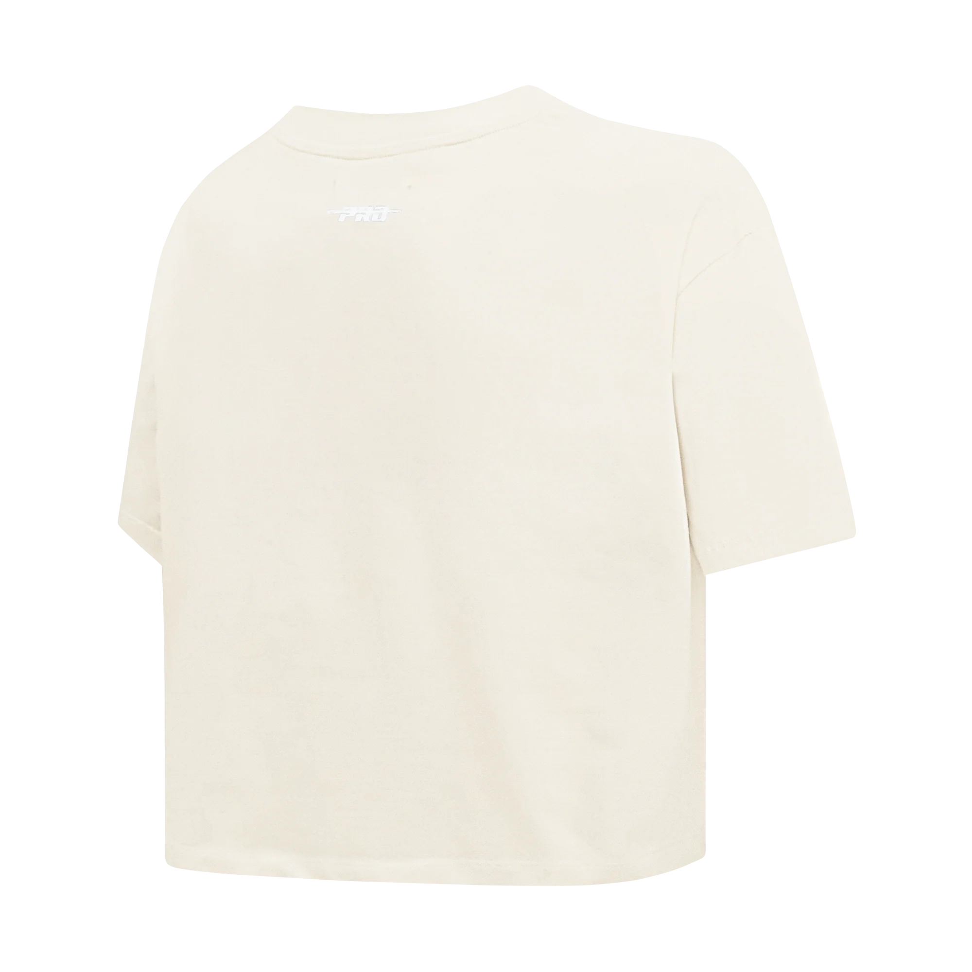 PRO STANDARD CLASSIC CHENILLE WHT LOGO WOMEN'S SJ BOXY TEE (EGGSHELL) - Image 4