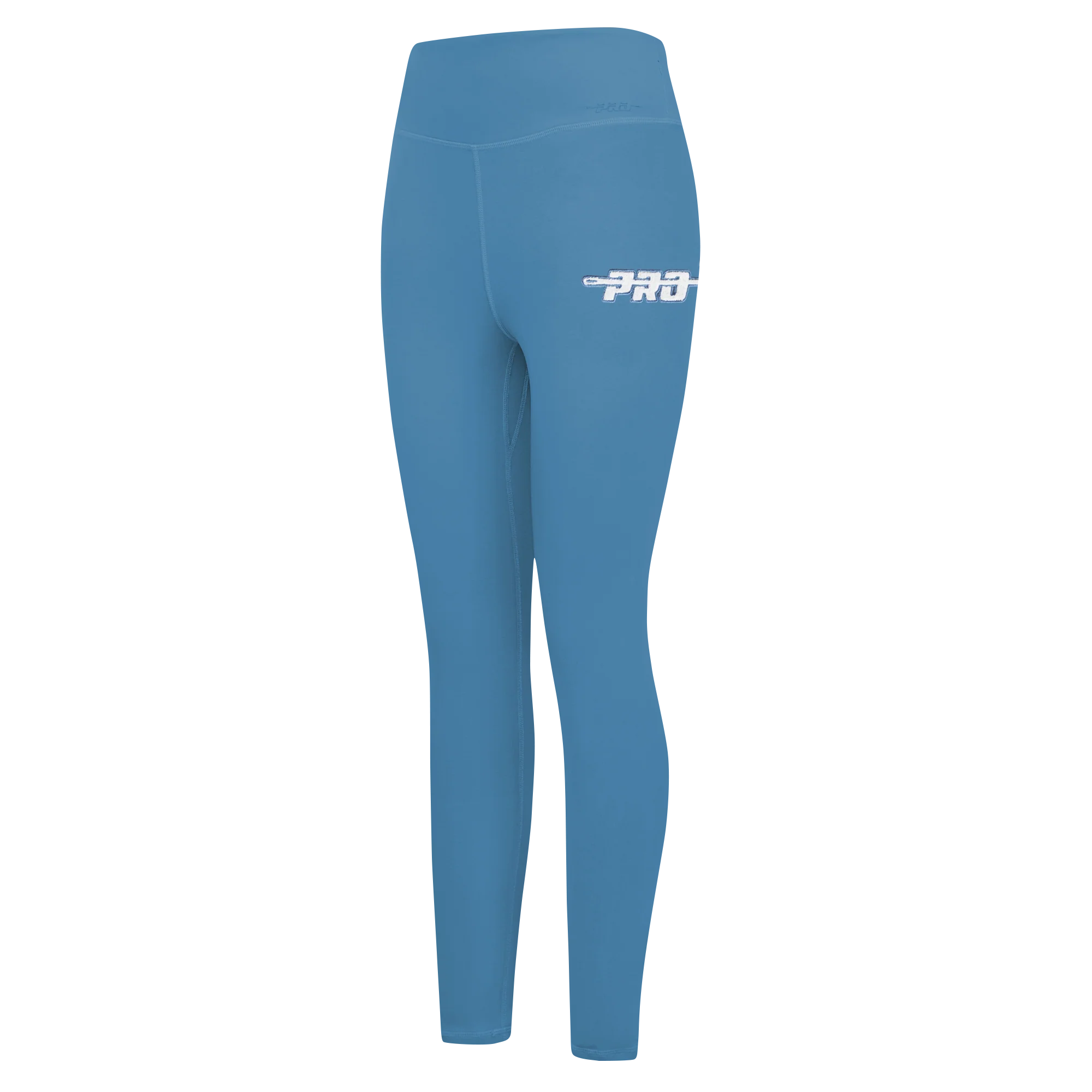 PRO STANDARD CLASSIC CHENILLE WHT LOGO WOMEN'S JERSEY LEGGING (STEEL BLUE)
