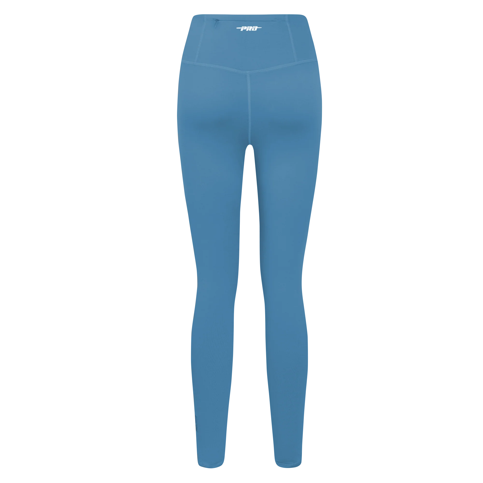 PRO STANDARD CLASSIC CHENILLE WHT LOGO WOMEN'S JERSEY LEGGING (STEEL BLUE) - Image 4