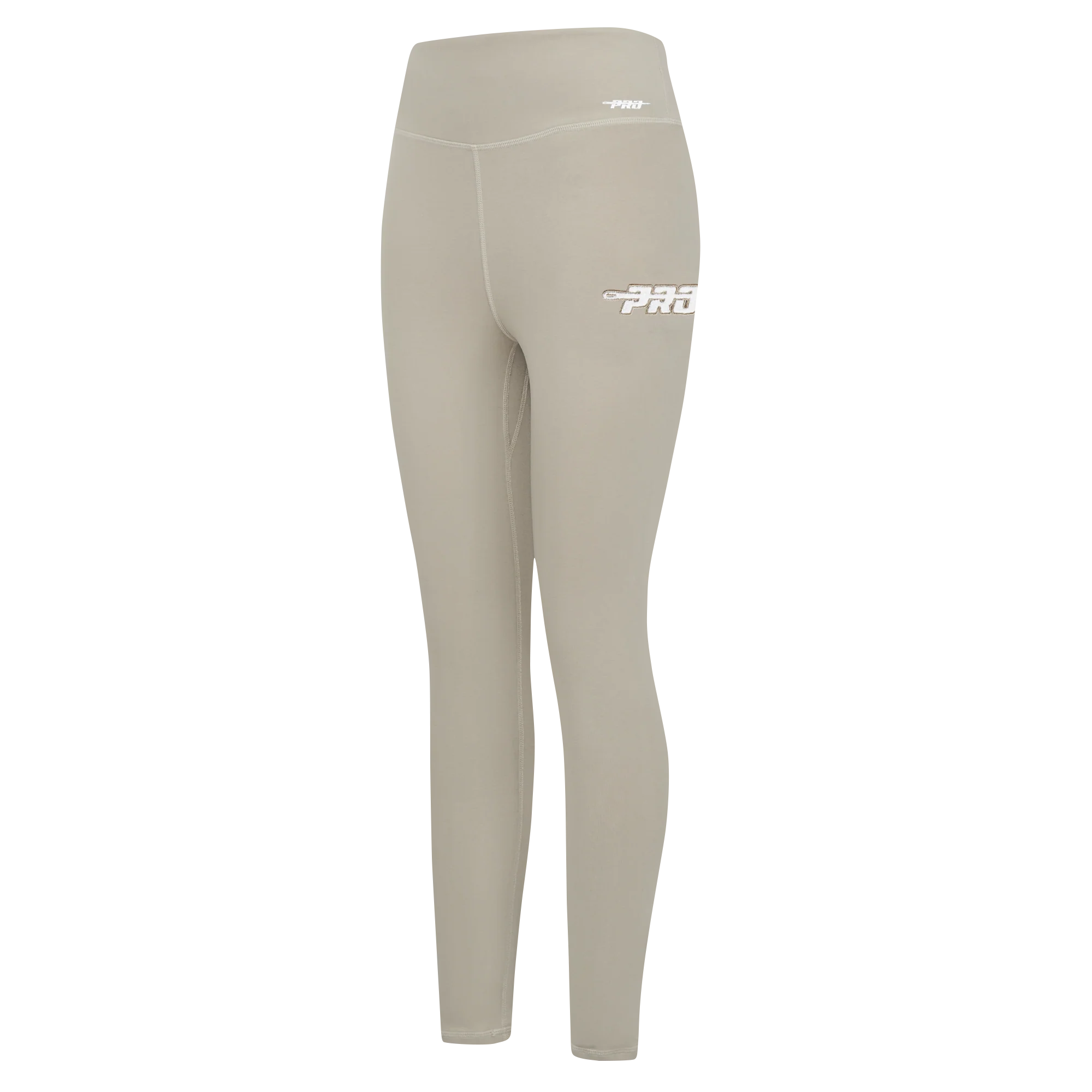 PRO STANDARD CLASSIC CHENILLE WHT LOGO WOMEN'S JERSEY LEGGING (TAUPE)