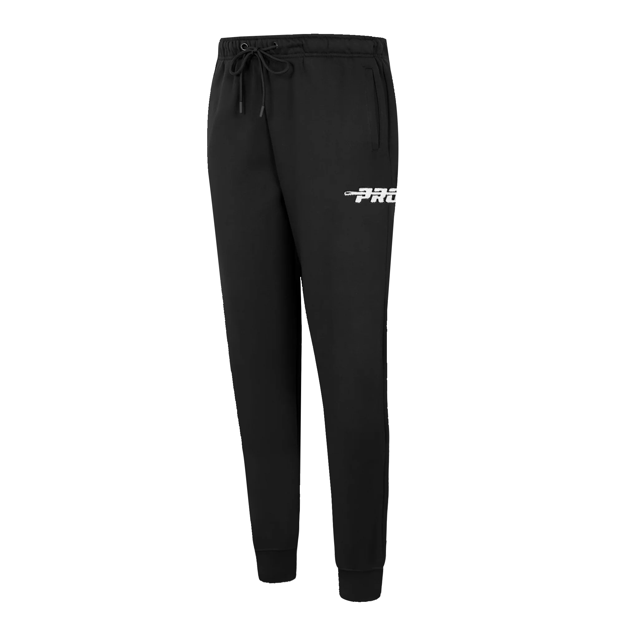 PRO STANDARD CLASSIC CHENILLE WHT LOGO WOMEN'S FLC SWEATPANT (BLACK)