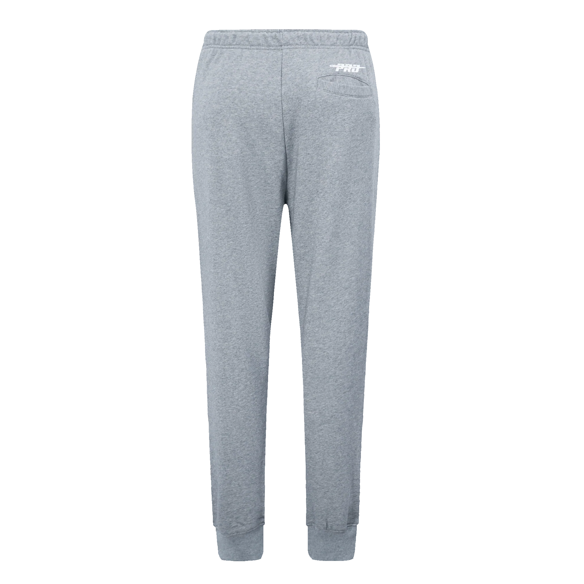 PRO STANDARD CLASSIC CHENILLE WHT LOGO WOMEN'S FLC SWEATPANT (DARK HEATHER GRAY) - Image 4
