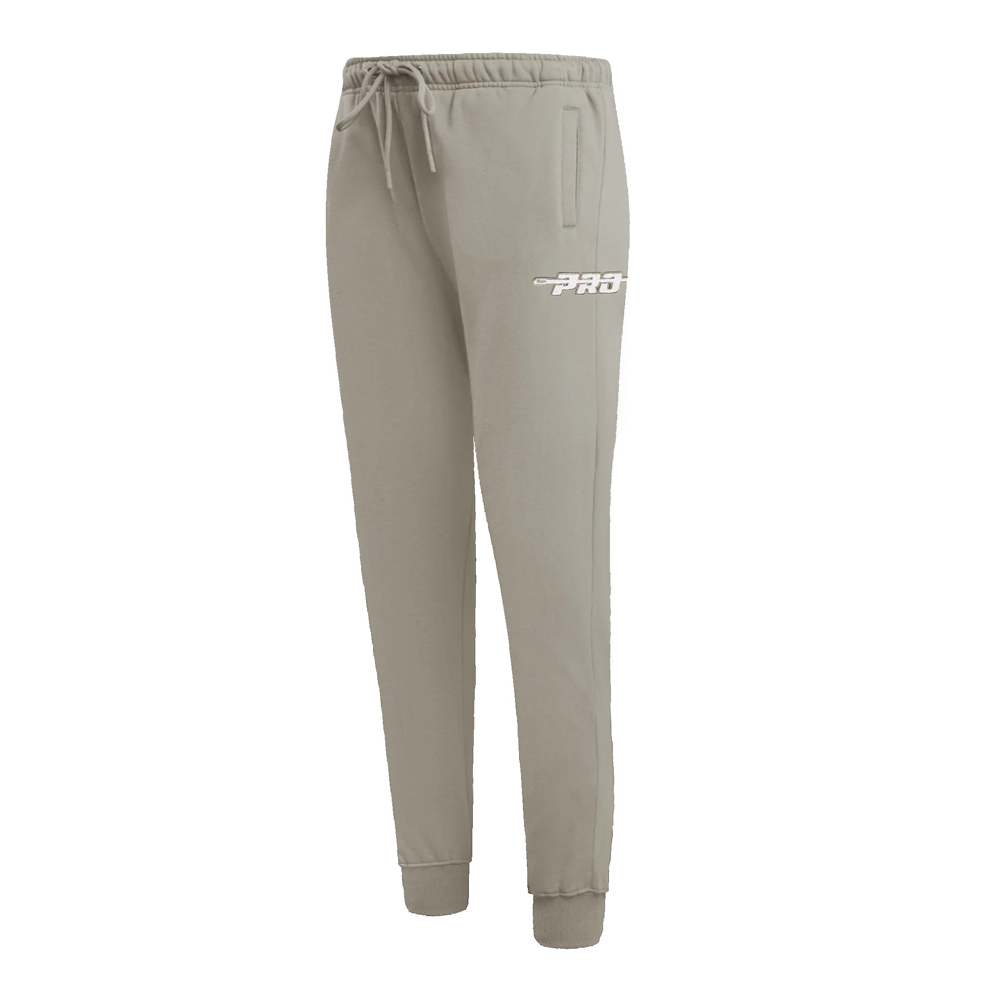 PRO STANDARD CLASSIC CHENILLE WHT LOGO WOMEN'S FLC SWEATPANT (TAUPE)