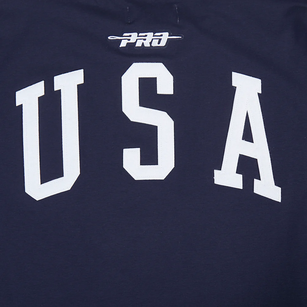 USSF US SOCCER MNT CLASSIC CHENILLE MEN'S SJ TAPING TEE (MIDNIGHT NAVY/RED) - Image 7