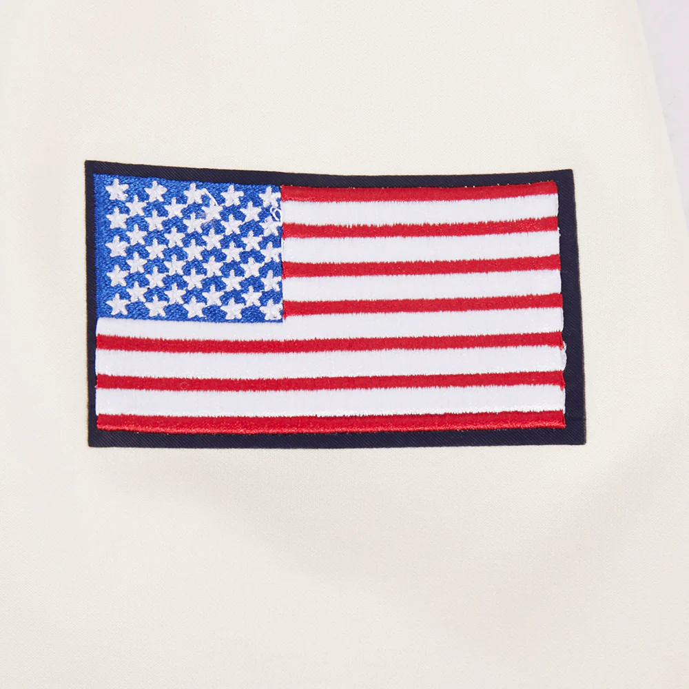 U.S. SOCCER US SOCCER MNT CLASSIC CHENILLE MEN'S PULL OVER HOODIE (EGGSHELL) - Image 7