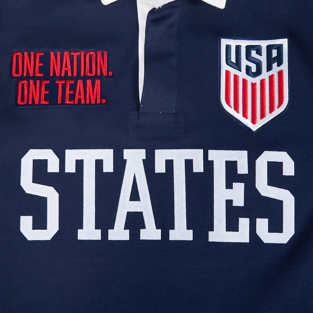 US SOCCER CLASSIC MEN'S LONG SLEEVE RUGBY  (MIDNIGHT NAVY) - Image 12