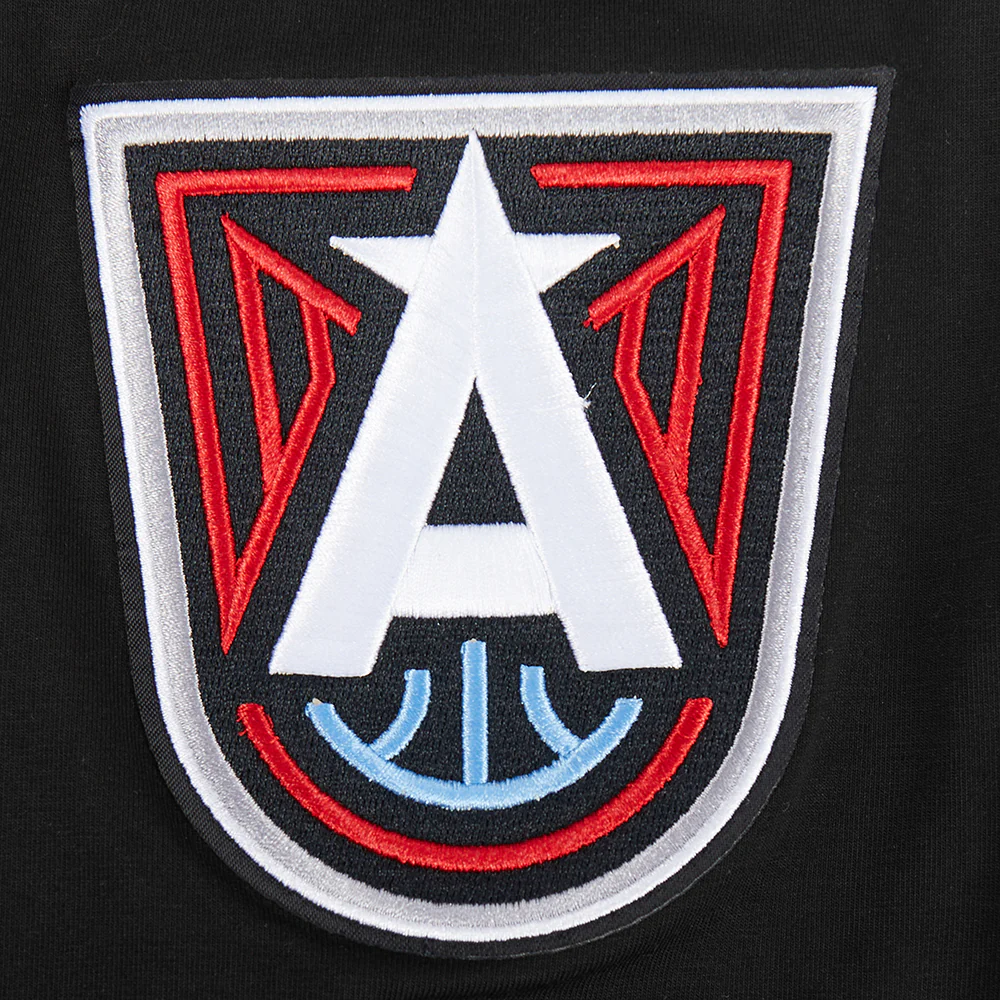 WNBA  ATLANTA DREAM CLASSIC CHENILLE MEN'S SINGLE JERSEY TEE (BLACK) - Image 8