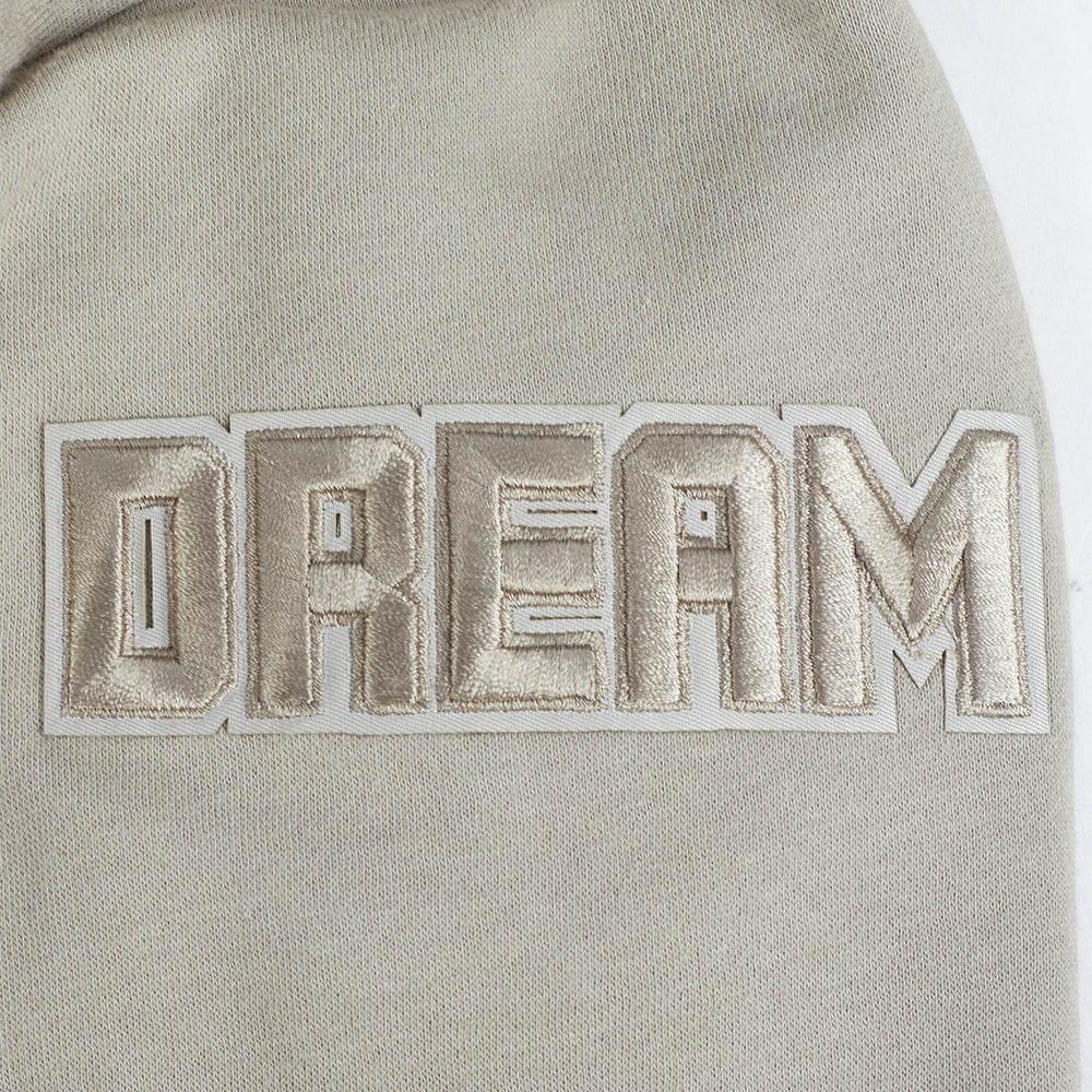 WNBA ATLANTA DREAM NEUTRAL BIG BOYS FLC PO HOODIE (TAUPE) - Image 5