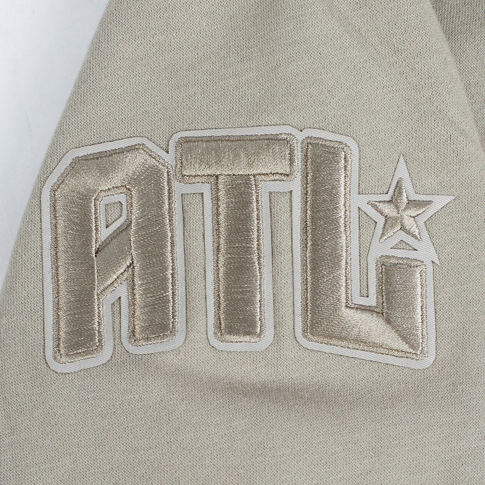 WNBA ATLANTA DREAM NEUTRAL BIG BOYS FLC PO HOODIE (TAUPE) - Image 8