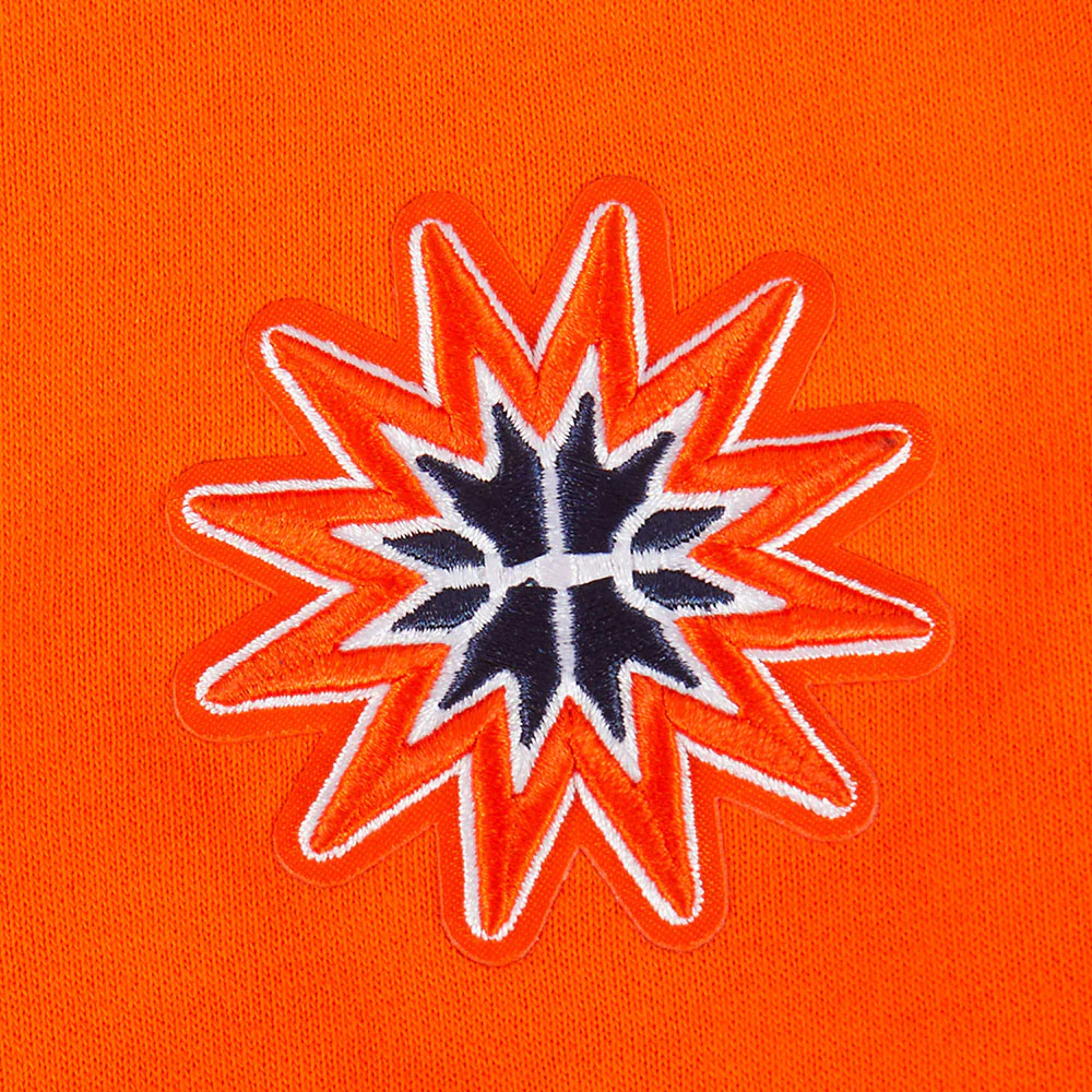 WNBA CONNECTICUT SUN CLASSIC ESSENTIALS WOMEN'S FLEECE CREWNECK (ORANGE) - Image 5