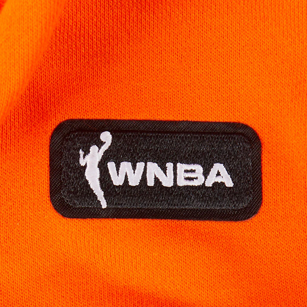 WNBA CONNECTICUT SUN CLASSIC ESSENTIALS WOMEN'S FLEECE CREWNECK (ORANGE) - Image 6