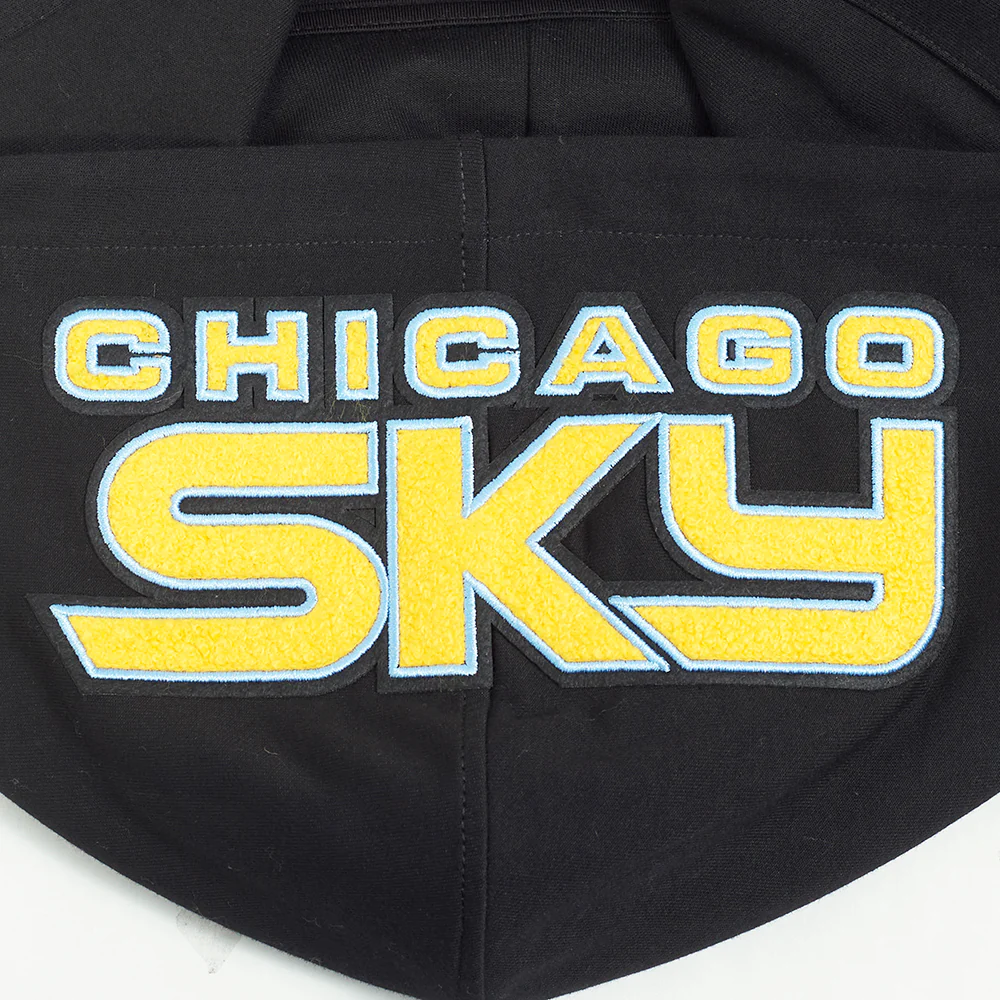 WNBA CHICAGO SKY ANGEL REESE #5 CLASSIC PLAYER NAME AND NUMBER MEN'S FLEECE PULLOVER HOODIE (BLACK) - Image 10