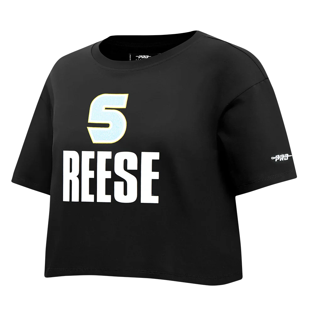 WNBA CHICAGO SKY ANGEL REESE #5 CLASSIC PLAYER NAME AND NUMBER WOMEN'S (BLACK) - Image 4