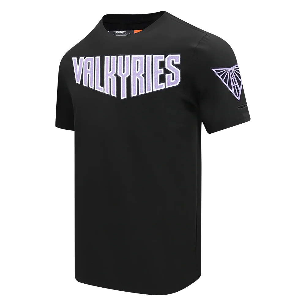WNBA GOLDEN STATE VALKYRIES CLASSIC CHENILLE MEN'S SJ TEE (BLACK) - Image 2
