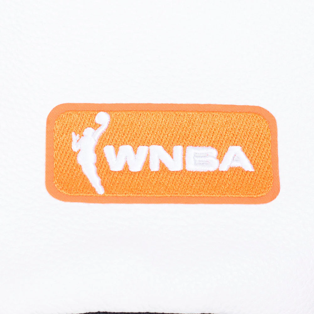 WNBA GOLDEN STATE VALKYRIES CLASSIC CHENILLE MEN'S WOOL VARSITY JACKET (BLACK/WHITE) - Image 9