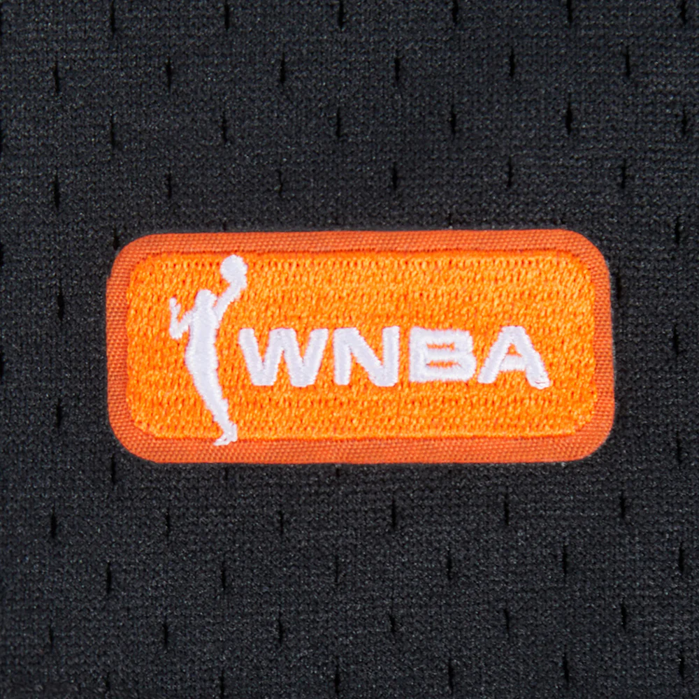 WNBA GOLDEN STATE VALKYRIES CLASSICL BIG BOY'S MESH BUTTON DOWN SHIRT (BLACK) - Image 7