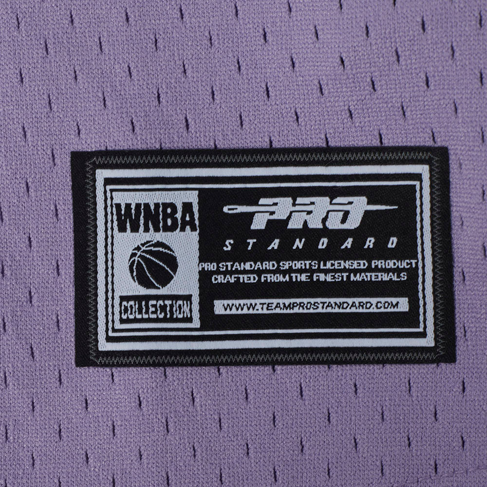 WNBA GOLDEN STATE VALKYRIES CLASSICL BIG BOY'S MESH BUTTON DOWN SHIRT (LILAC) - Image 6