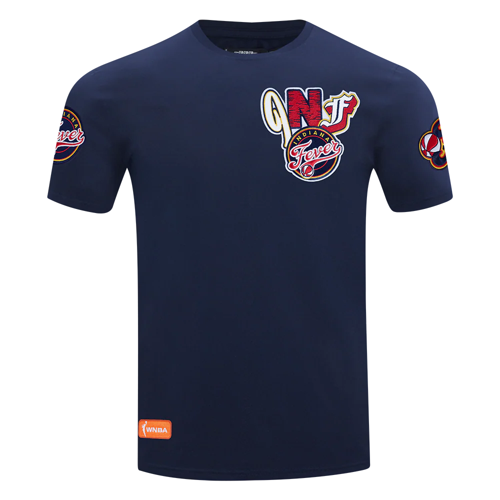 WNBA INDIANA FEVER CITY RANSOM MEN'S SINGLE JERSEY TEE (MIDNIGHT NAVY)