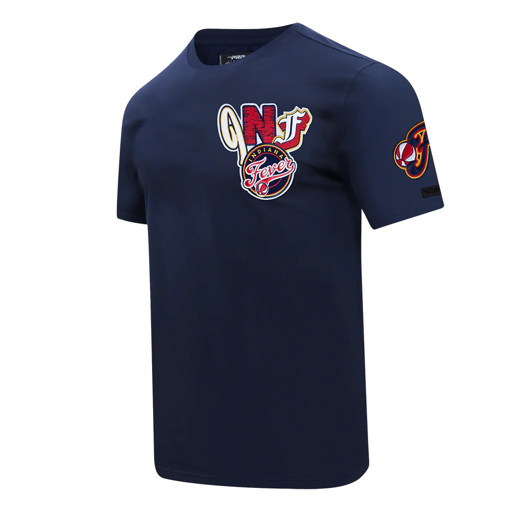 WNBA INDIANA FEVER CITY RANSOM MEN'S SINGLE JERSEY TEE (MIDNIGHT NAVY) - Image 2