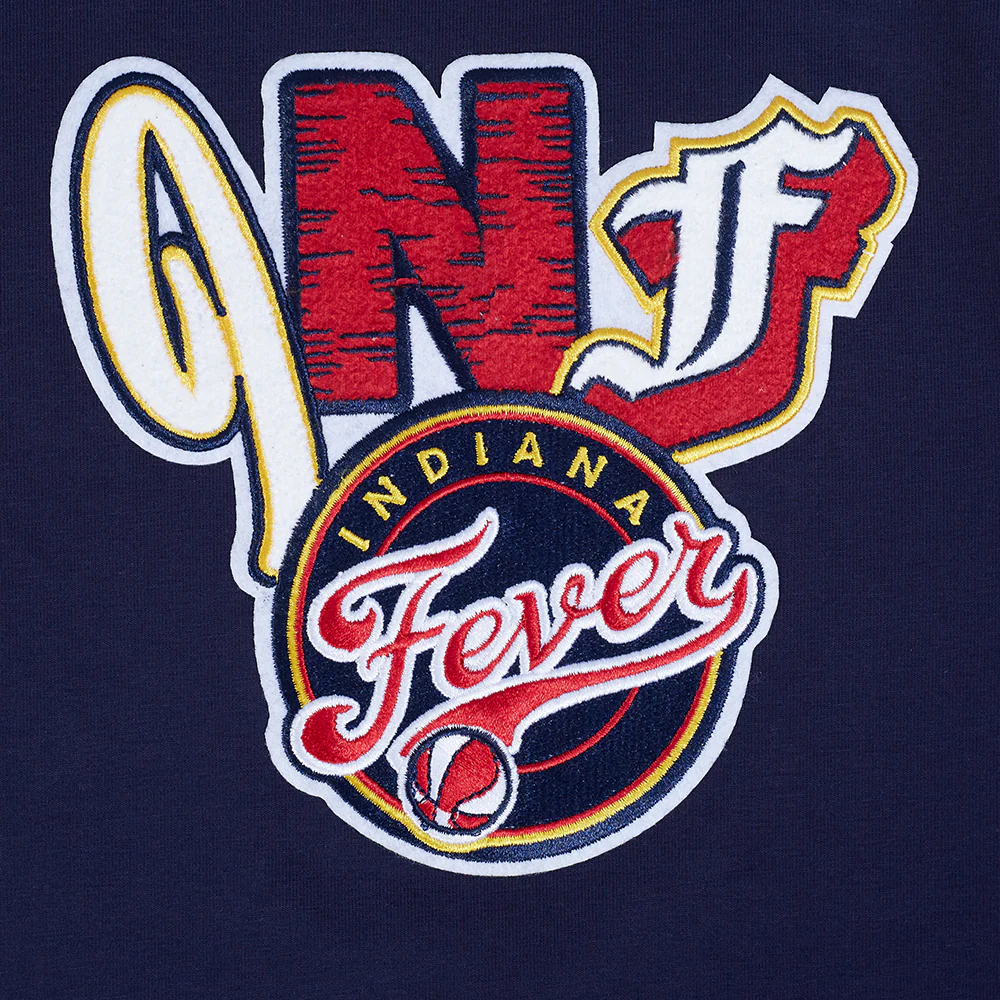 WNBA INDIANA FEVER CITY RANSOM MEN'S SINGLE JERSEY TEE (MIDNIGHT NAVY) - Image 5