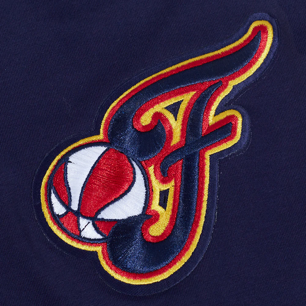 WNBA INDIANA FEVER CITY RANSOM MEN'S SINGLE JERSEY TEE (MIDNIGHT NAVY) - Image 6