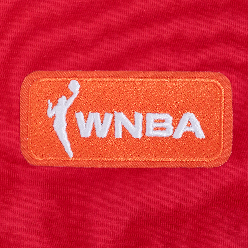 WNBA INDIANA FEVER CLASSIC CHENILLE MEN'S SINGLE JERSEY TEE (RED) - Image 10