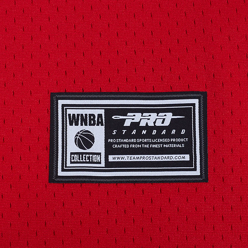 WNBA  INDIANA FEVER MESH MEN'S BUTTON DOWN SHIRT (RED) - Image 10