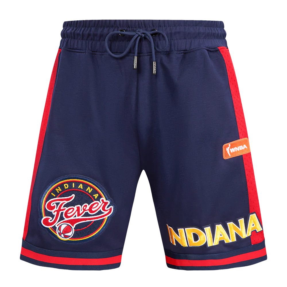 WNBA INDIANA FEVER RETRO CLASSICS MEN'S DOUBLE KNIT 2.0 SHORT (MIDNIGHT NAVY/RED/MIDNIGHT NAVY) - Image 2