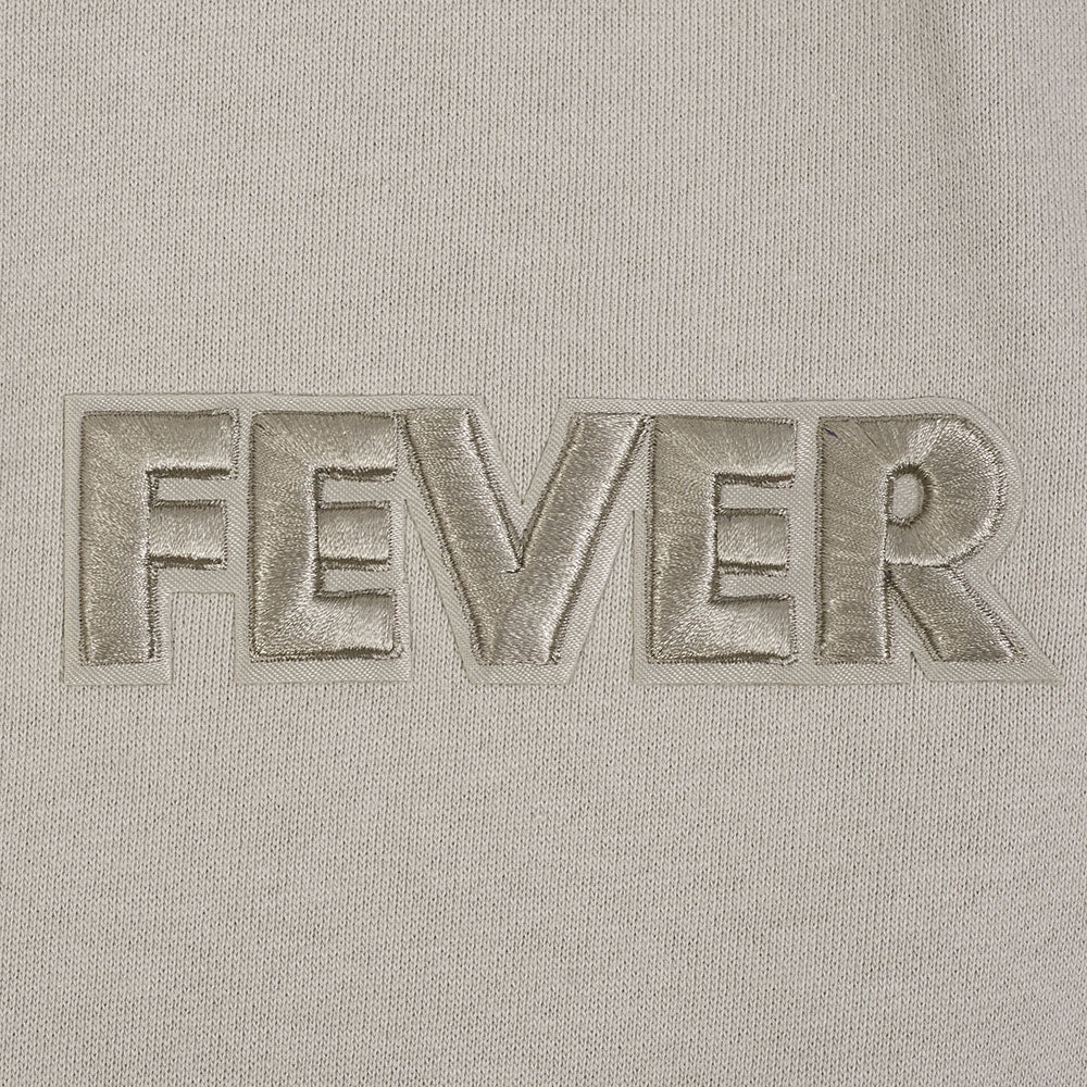 WNBA INDIANA FEVER NEUTRAL MEN'S DROP SHOULDER FLEECE PULLOVER HOODIE (TAUPE) - Image 12