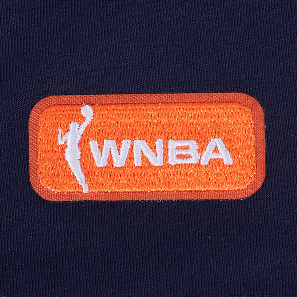 WNBA INDIANA FEVER CLASSIC ESSENTIALS WOMEN'S SINGLE JERSEY BOXY TEE (MIDNIGHT NAVY) - Image 9
