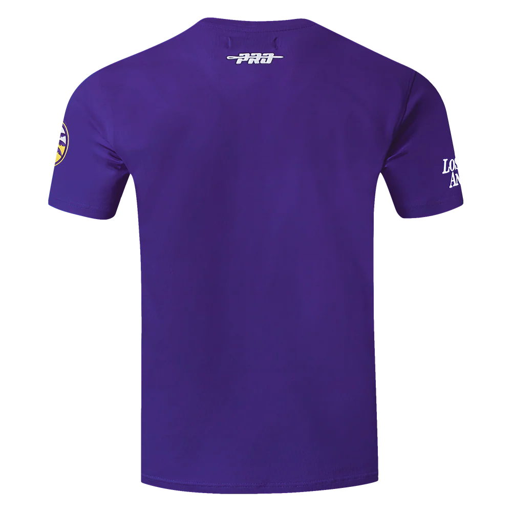 WNBA LOS ANGELES SPARKS CLASSIC CHENILLE MEN'S SJ TEE (PURPLE) - Image 3