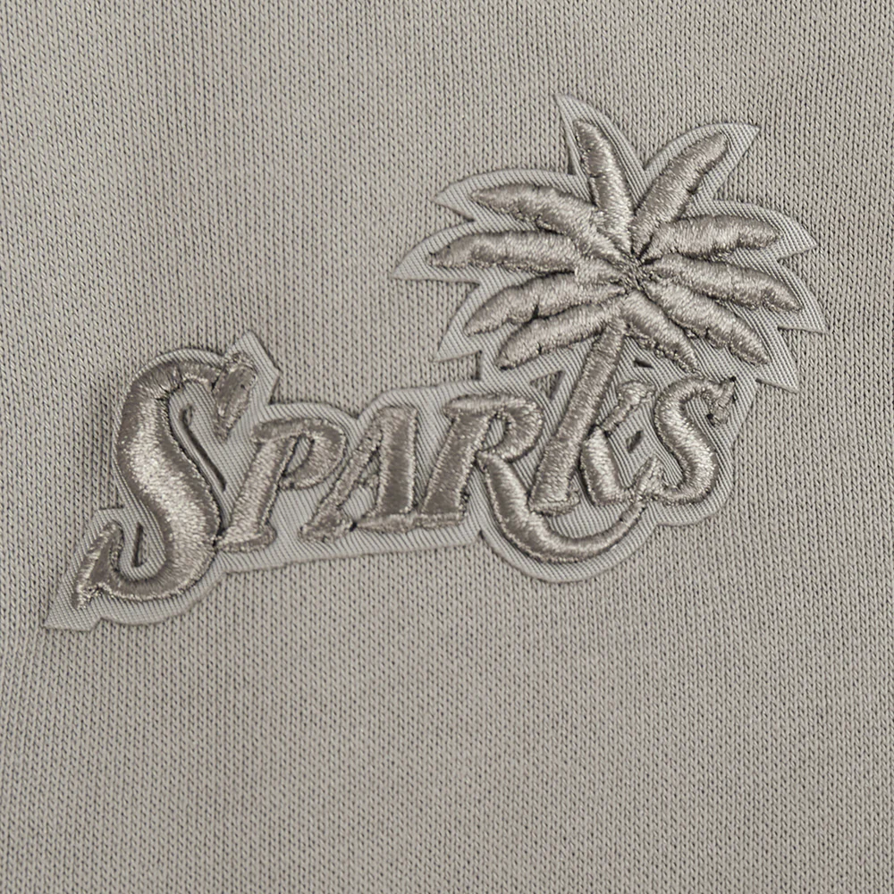 WNBA LOS ANGELES SPARKS NEUTRAL WOMEN'S FLEECE CREWNECK (TAUPE) - Image 5