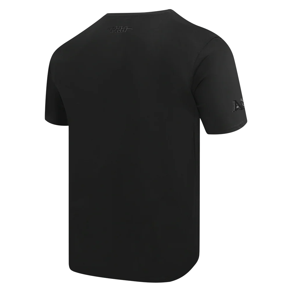 WNBA LAS VEGAS ACES TRIPLE BLACK MEN'S SINGLE JERSEY TEE (BLACK) - Image 6