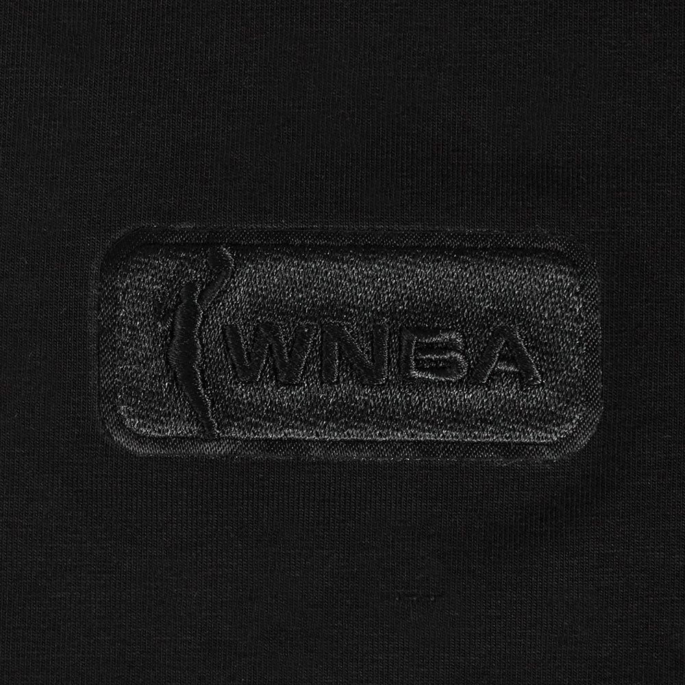 WNBA LAS VEGAS ACES TRIPLE BLACK MEN'S SINGLE JERSEY TEE (BLACK) - Image 8