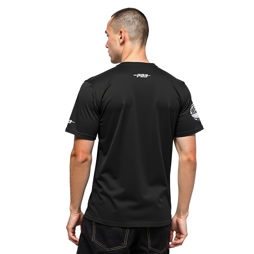 LAS VEGAS ACES WNBA FINALS 2025 MEN'S CJ DROP SHOULDER TEE (BLACK) - Image 2