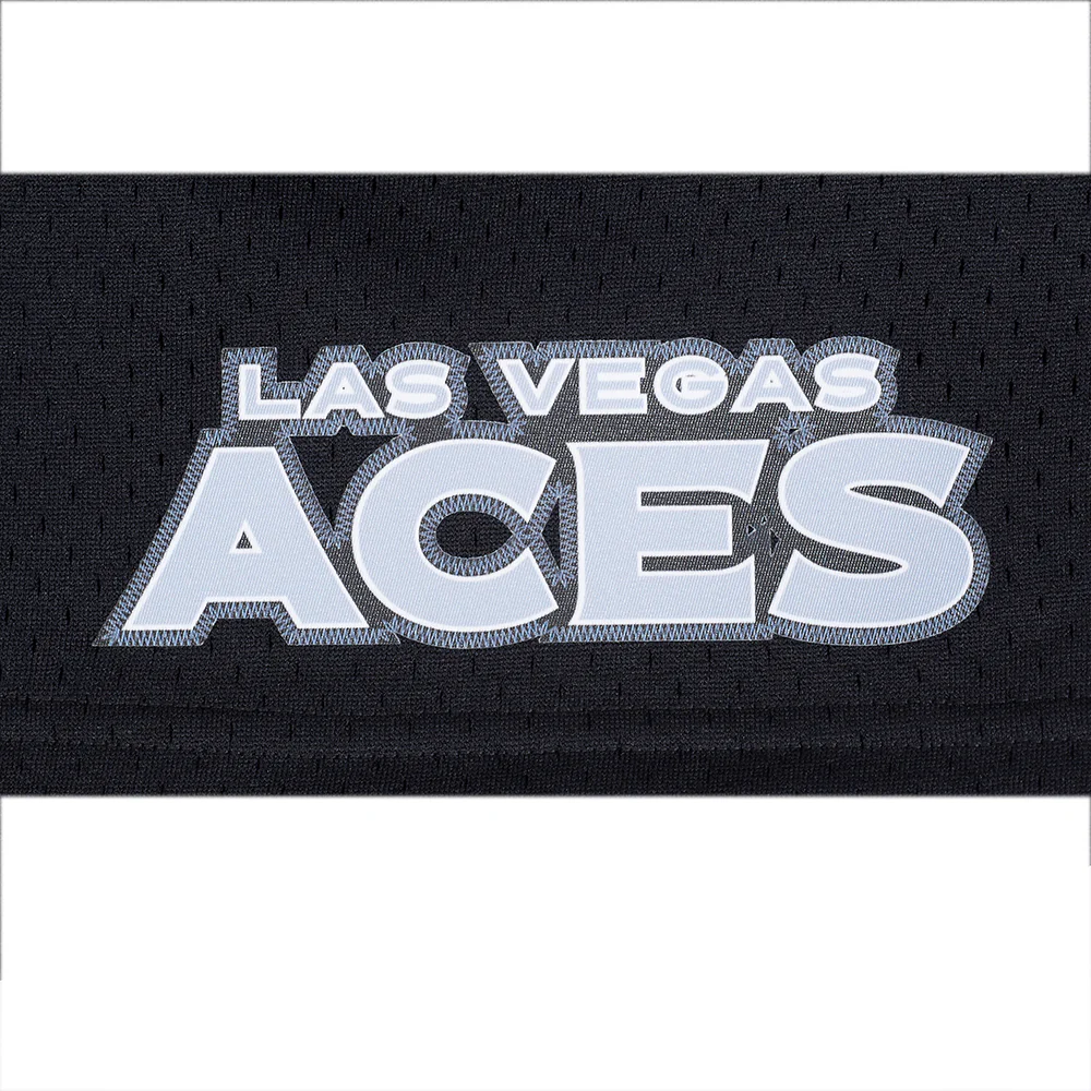 LAS VEGAS ACES MESH MEN'S SHORT (BLACK) - Image 11