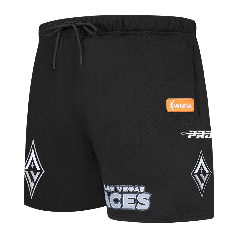 LAS VEGAS ACES MESH MEN'S SHORT (BLACK) - Image 4
