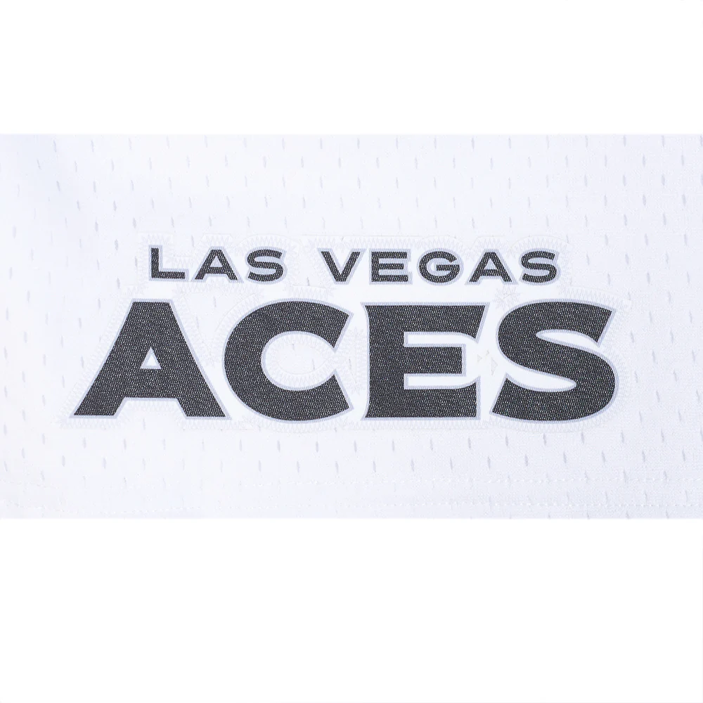 LAS VEGAS ACES MESH MEN'S SHORT (WHITE) - Image 7