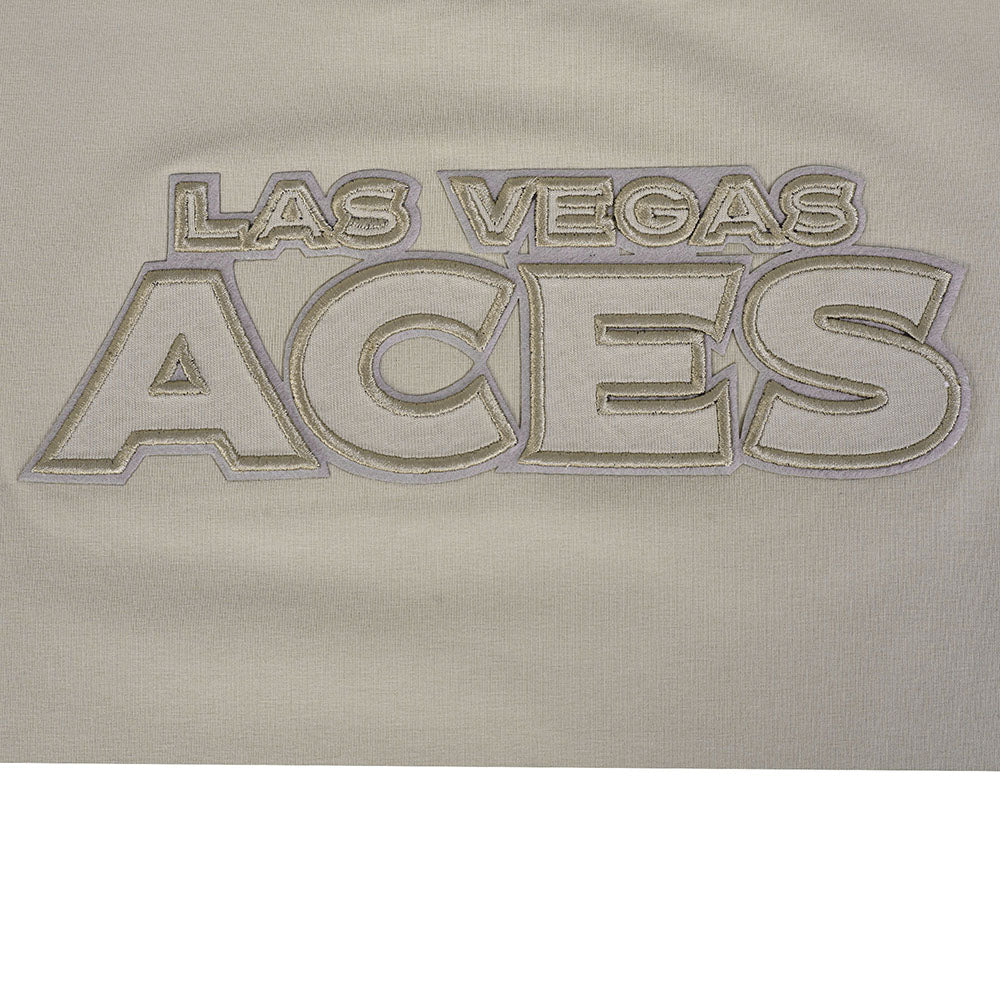 WNBA LAS VEGAS ACES NEUTRAL WOMEN'S SINGLE JERSEY BOXY TEE (TAUPE) - Image 7