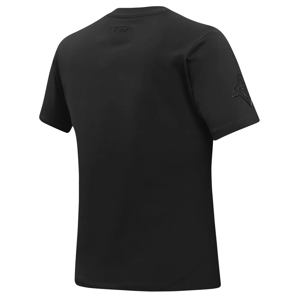 WNBA LAS VEGAS ACES TRIPLE BLACK WOMEN'S SS SLIM FIT TEE (BLACK) - Image 6