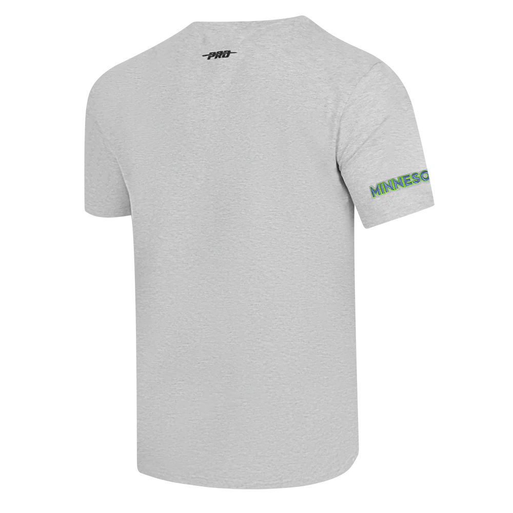 WNBA MINNESOTA LYNX CLASSIC CHENILLE MEN'S SJ TEE (HEATHER GREY) - Image 6