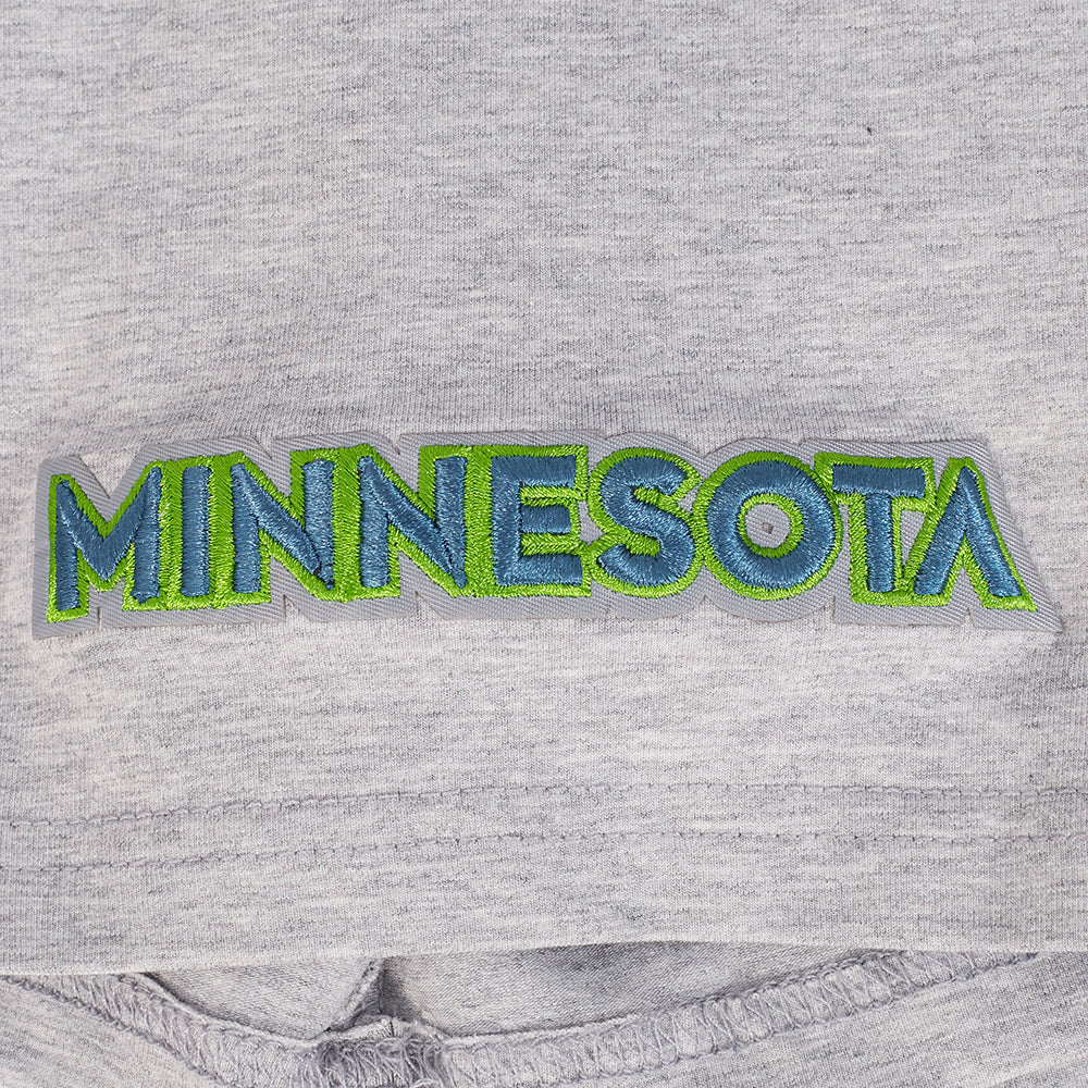 WNBA MINNESOTA LYNX CLASSIC CHENILLE MEN'S SJ TEE (HEATHER GREY) - Image 7