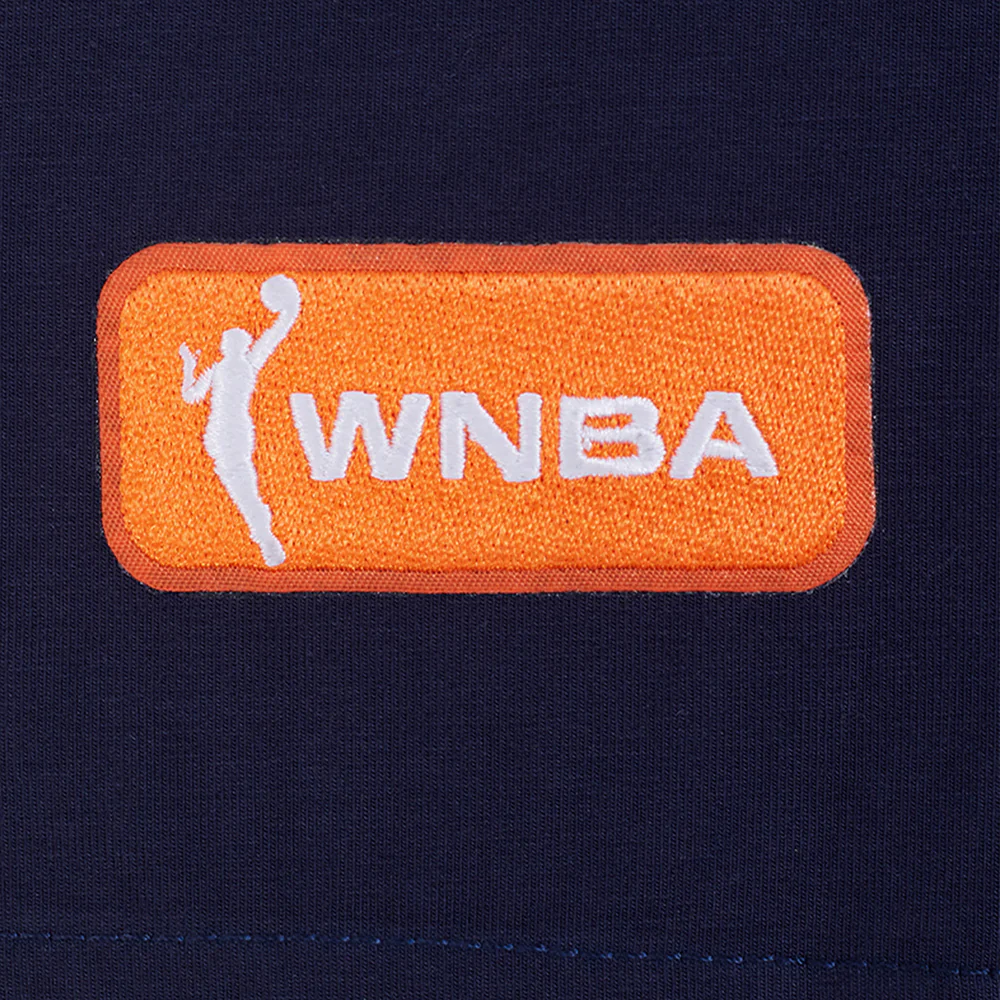 WNBA MINNESOTA LYNX CLASSIC CHENILLE MEN'S SINGLE JERSEY TEE (MIDNIGHT NAVY) - Image 7