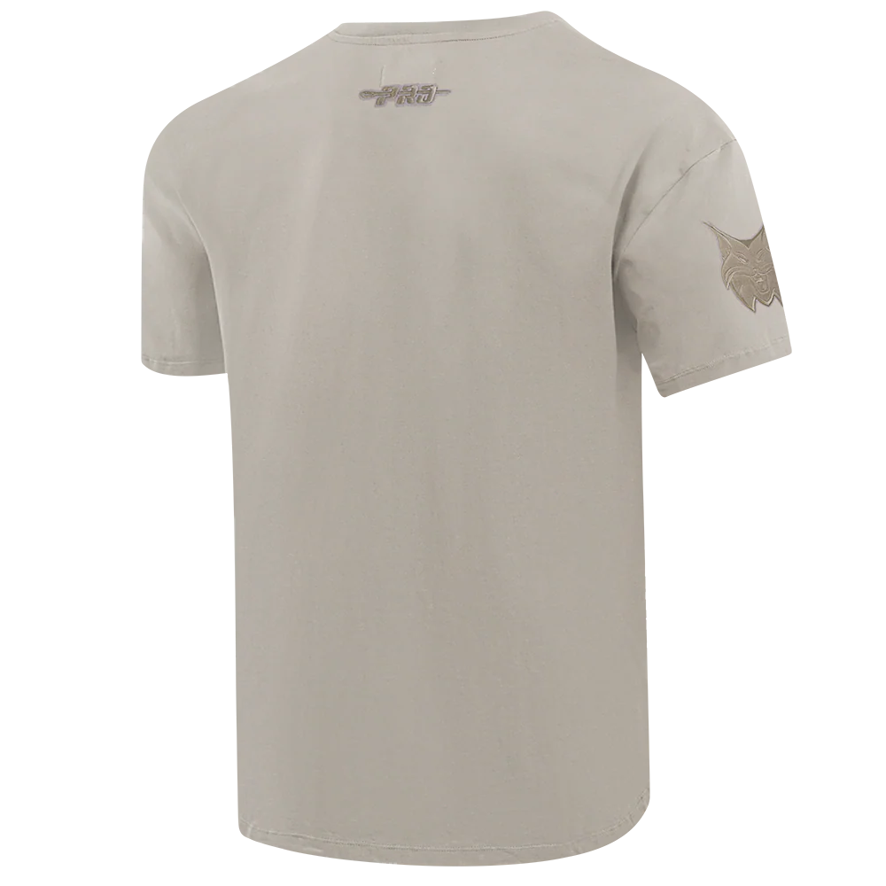 WNBA MINNESOTA LYNX NEUTRAL MEN'S COTTON JERSEY DROP SHOULDER TEE (TAUPE) - Image 4