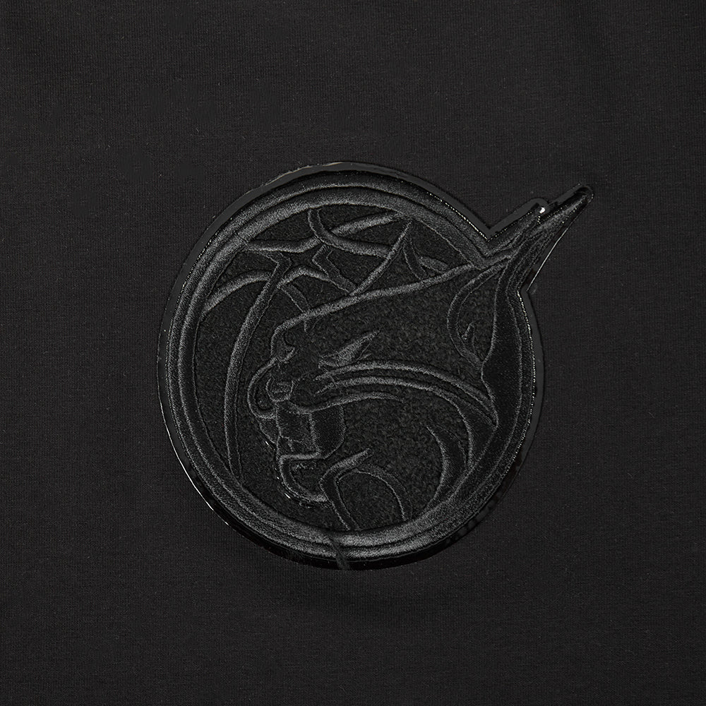 WNBA MINNESOTA LYNX TRIPLE BLACK WOMEN'S SINGLE JERSEY BOXY TEE (BLACK) - Image 11