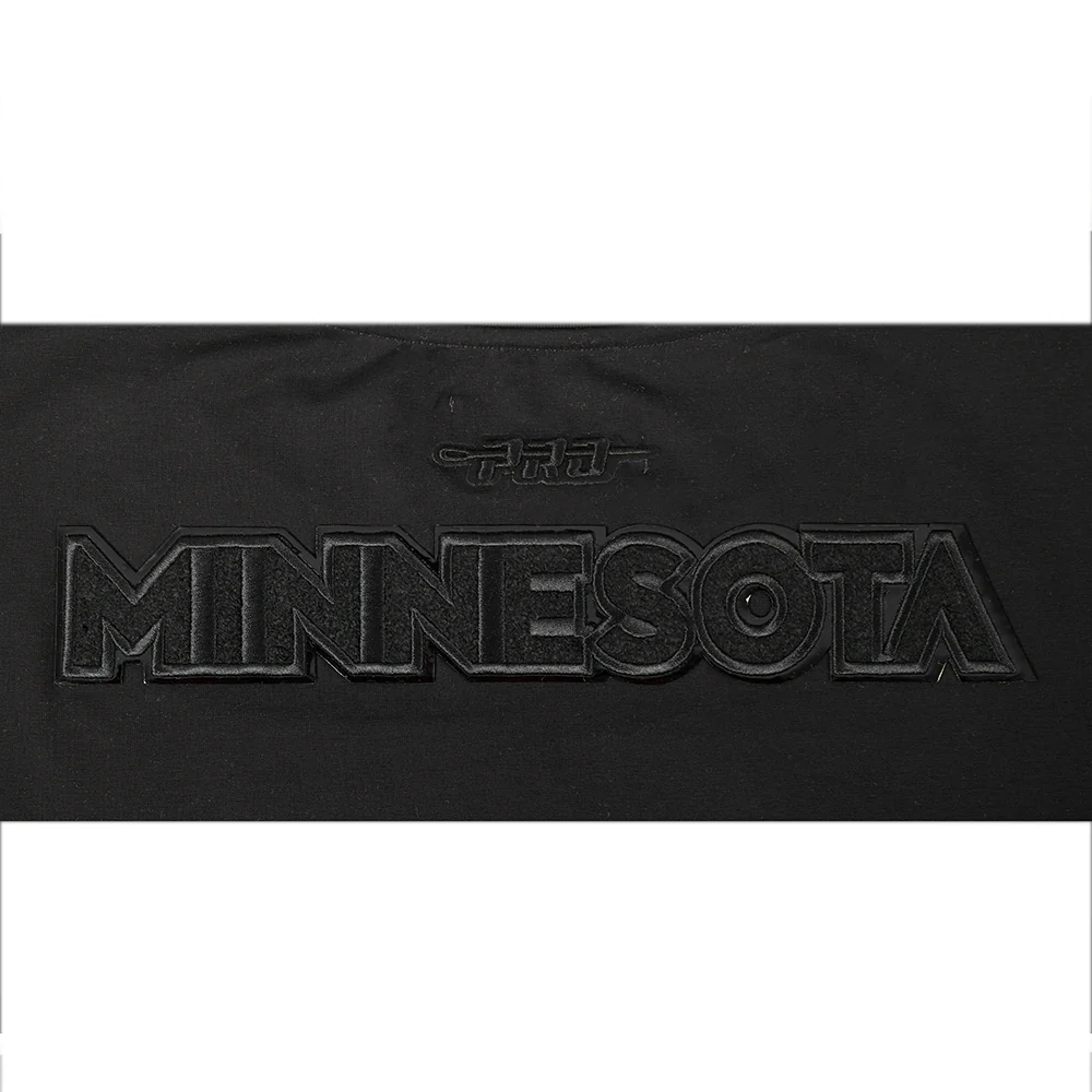WNBA MINNESOTA LYNX TRIPLE BLACK WOMEN'S SINGLE JERSEY BOXY TEE (BLACK) - Image 7