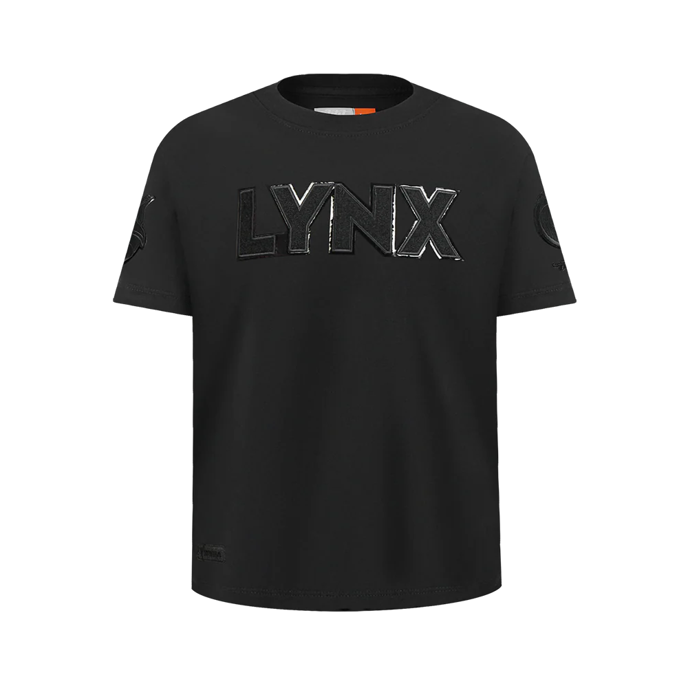 WNBA MINNESOTA LYNX TRIPLE BLACK BIG BOYS SS TEE (BLACK)