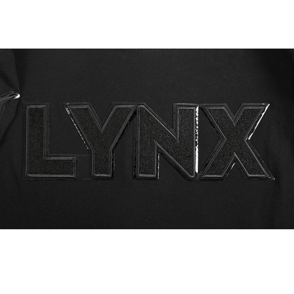 WNBA MINNESOTA LYNX TRIPLE BLACK BIG BOYS SS TEE (BLACK) - Image 5